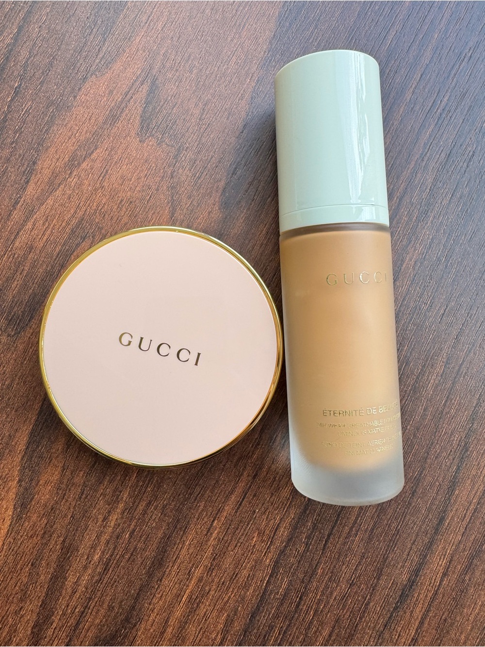 GUCCI Makeup Liquid Foundation 320W & Compact Powder 07 -